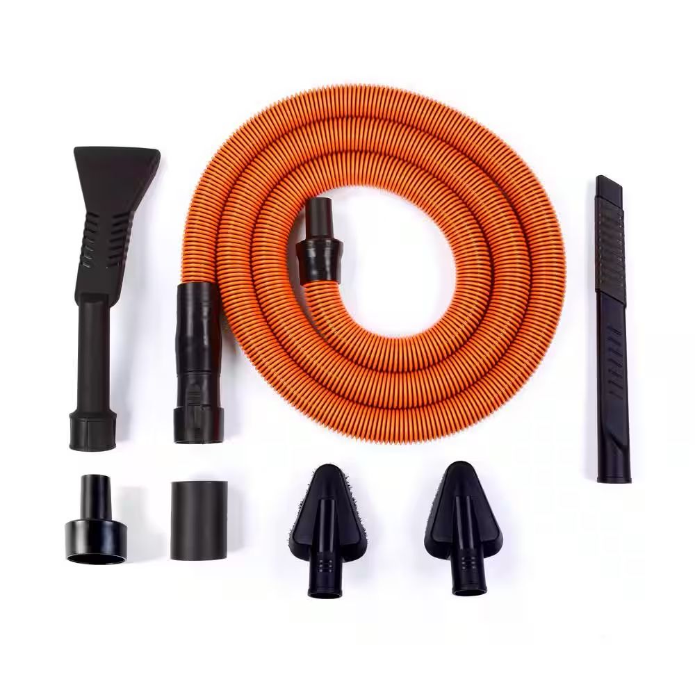 Ridgid 1-1/4 in. Premium Car Cleaning Kit Accessory Shop Vac Attachments for Wet Dry Vacuums