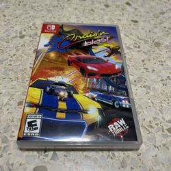 Cruisin blast physical game for Nintendo switch