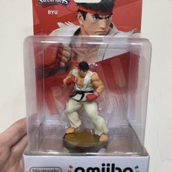 Ryu Amiibo-Super Smash Bros (Factory Sealed)