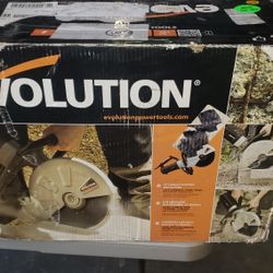 Evolution concrete / brick saw

NEW