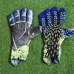 Soccer Goalkeeper Gloves Goalie Adult  Strong Grip Anti-Slip and Breath.Size 9 Men's 