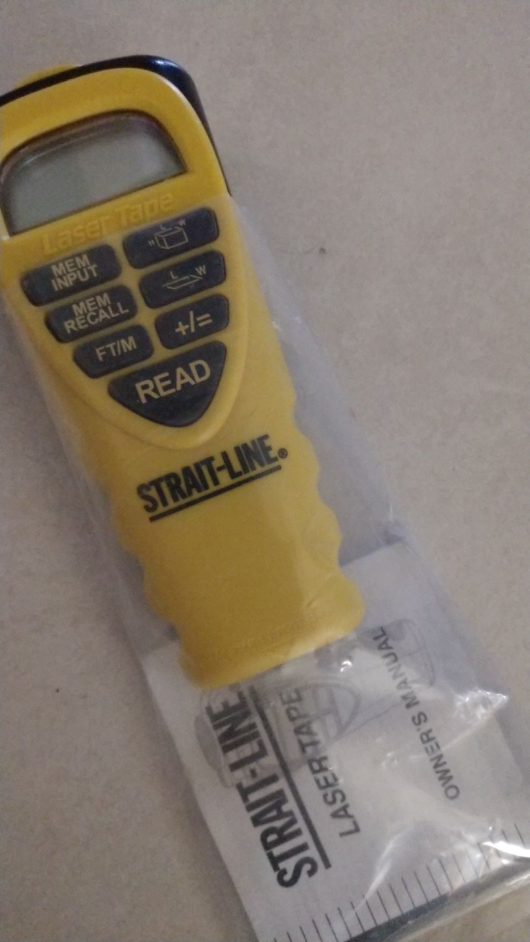 Strait-Line Laser Tape
