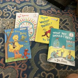 Dr. Seuss Vintage Learning Books Hard Cover