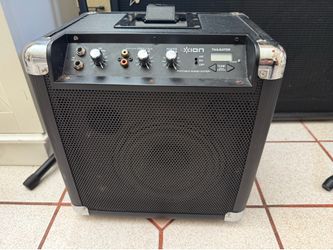 Ion Tailgater FM/AM iPod Dock Audio Sound System Speaker 120V