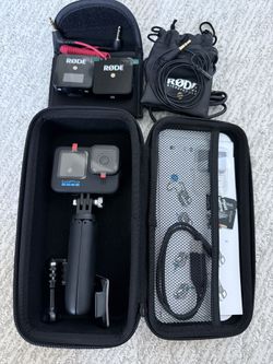 GoPro 11 Black + RODE Wireless GO + RODE Lavalier Mic