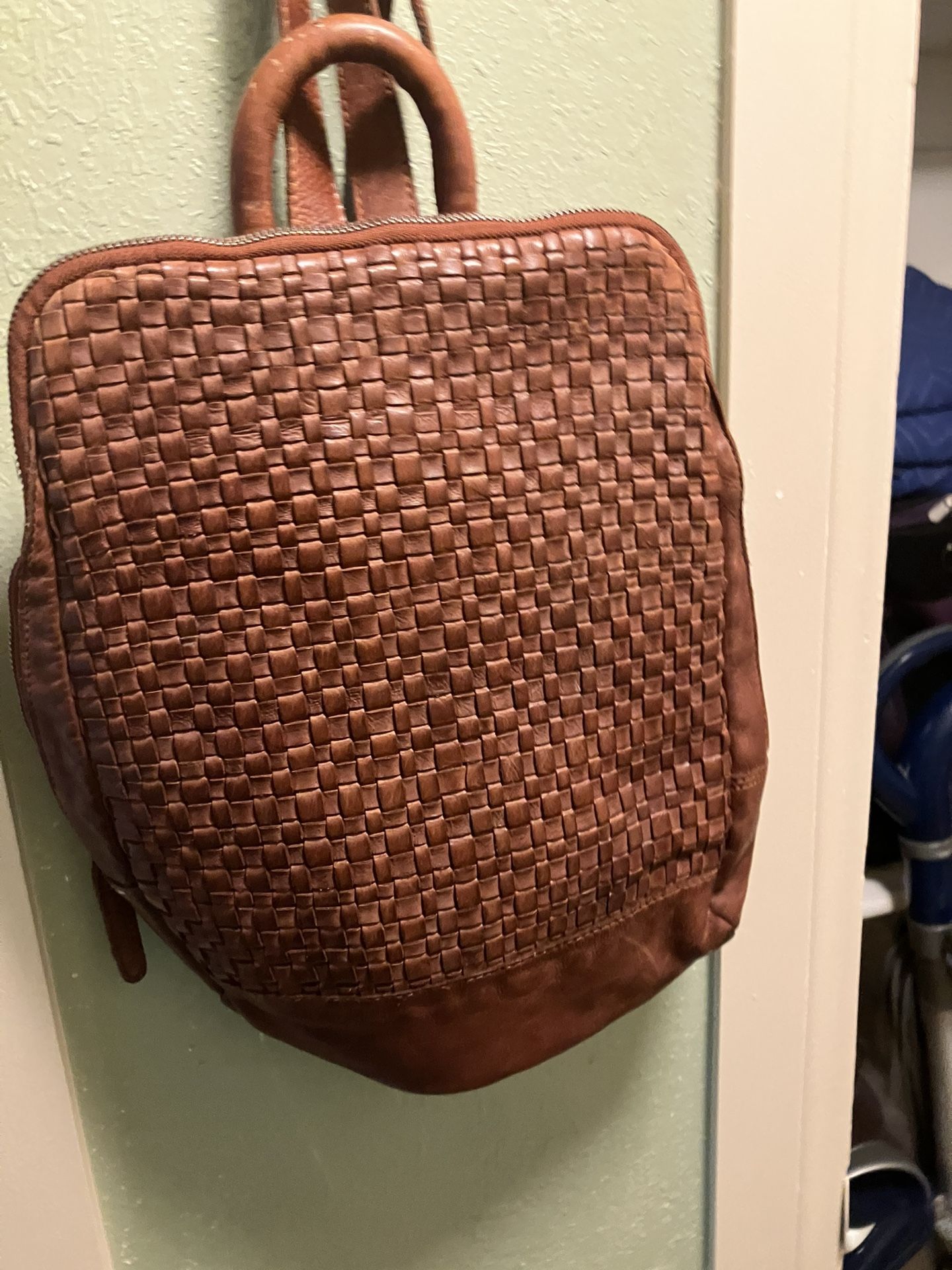 Leather Backpack