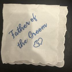 Father And Mother Of The Groom Handkerchief 
