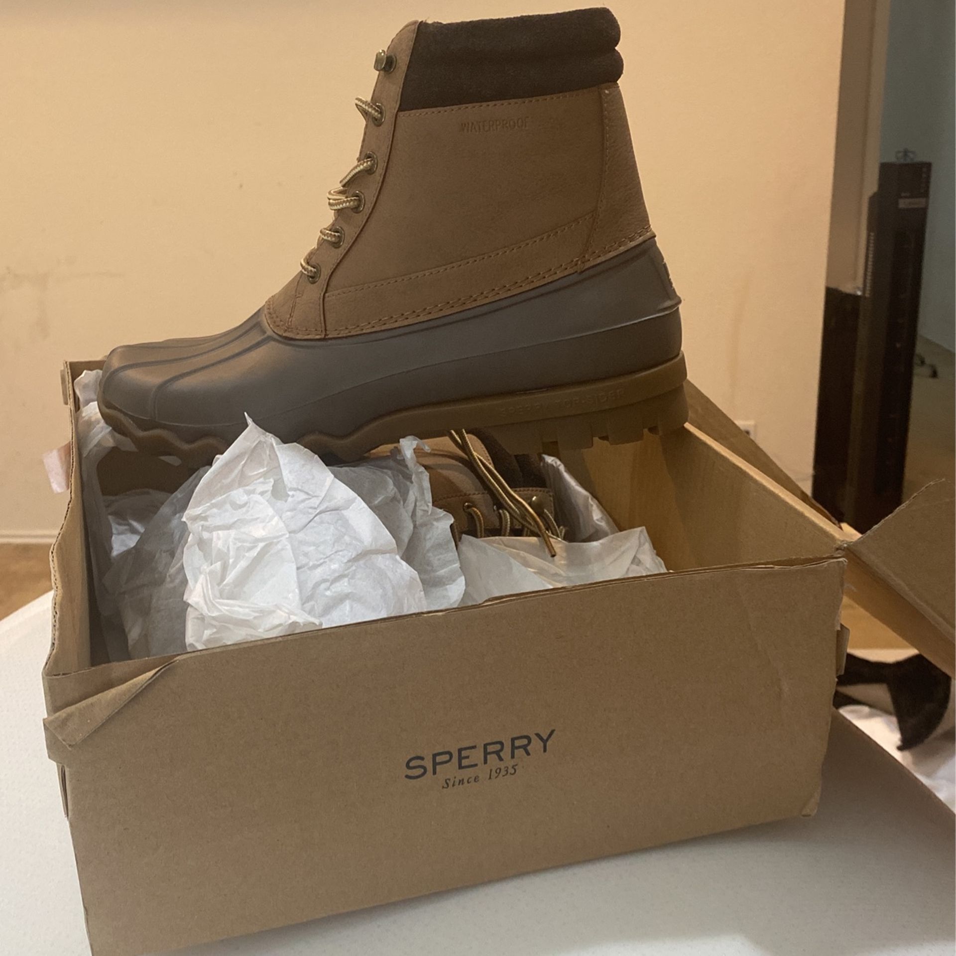 Sperry Brewster Wp Boot, Tan