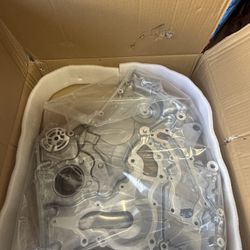 JDMSPEED Engine Timing Chain Cover With Gasket 68079231AD Replacement for 2012-2018 Jeep Wrangler 3.6L V6 