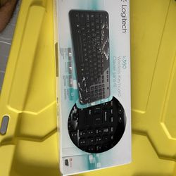 Logitech Keyboard With Usb Receiver (in Box Never Used)