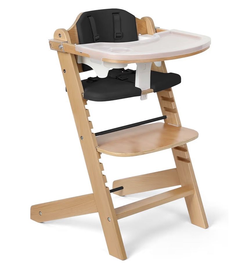 Natural Wood High Chair