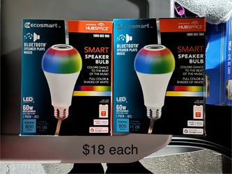 Smart Speaker Bulbs 