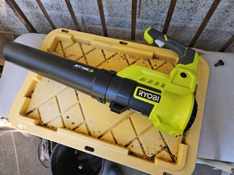 Ryobi RY40408VNM Cordless Jet Fan Blower - Black/Green with charger there is no battery