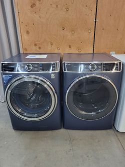 ☀️Hot Summer Sale! 2024 Like New GE Front Load Washer Dryer Electric Set-Warranty Included