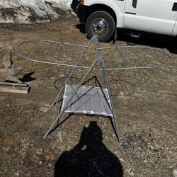 Gullwiing Aluminum Indoor/Outdoor Folding Clothes Laundry Rack