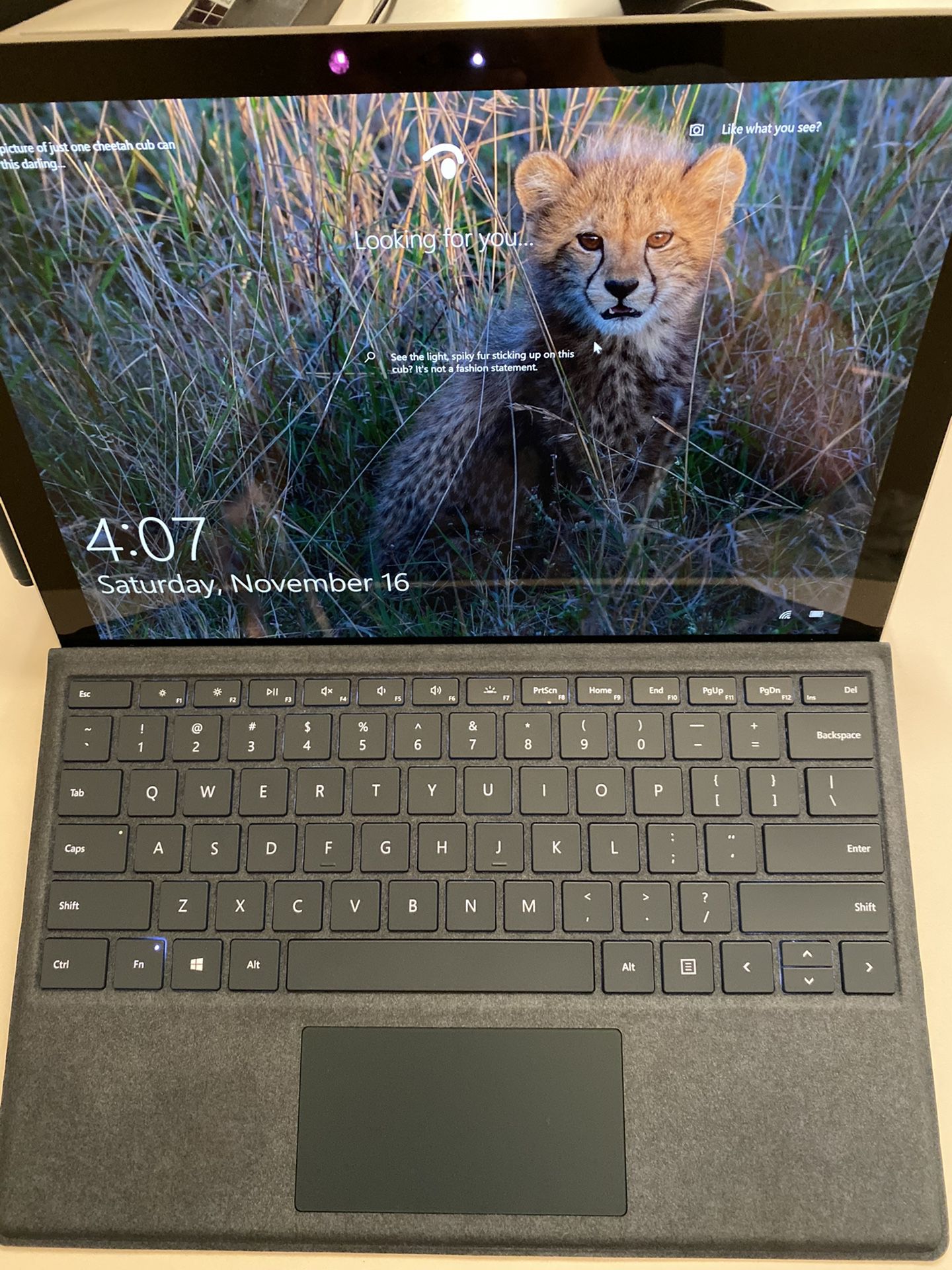 2017 Surface Pro with pen and type cover