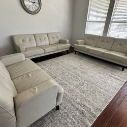 Free Leather Sofas  ( 2 Of Them Together) 