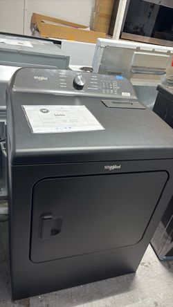 Whirlpool Electric Dryer Black