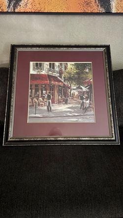 Framed Bistro Waiters Art Print  by Brent Heighton