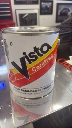 2 gallon Vista Paint brand new