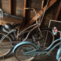 Two beach cruisers