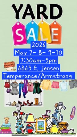 Huge yard sale