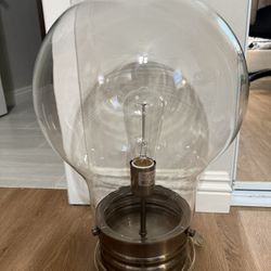 Large Lightbulb Lamp