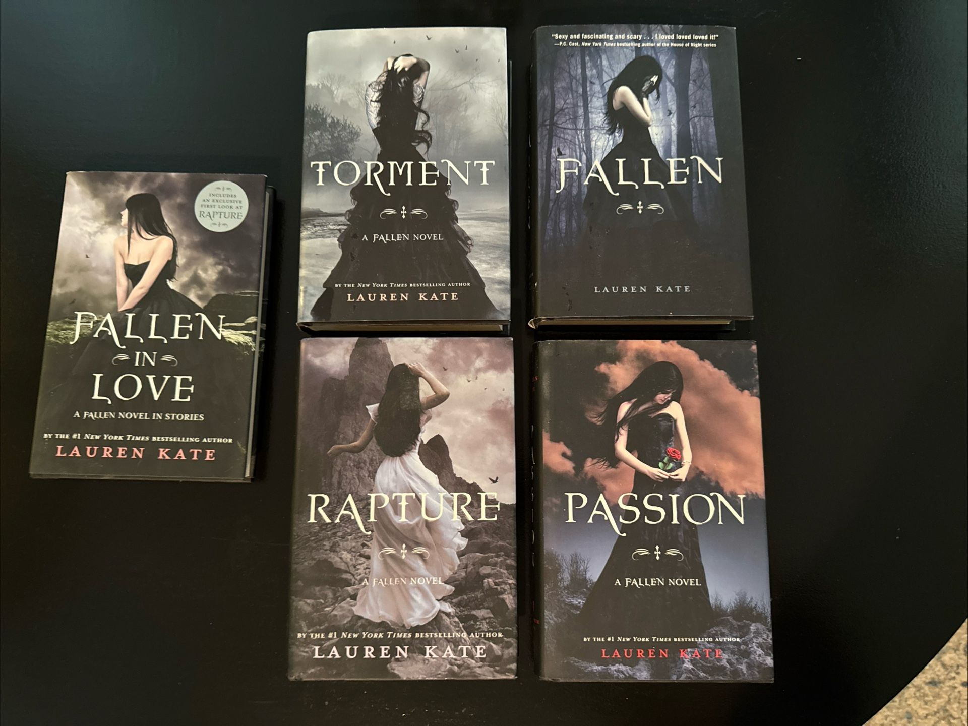 Lauren Kate Fallen series 5 Books (hardback)