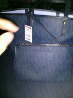 Michael Kors purse with clutch