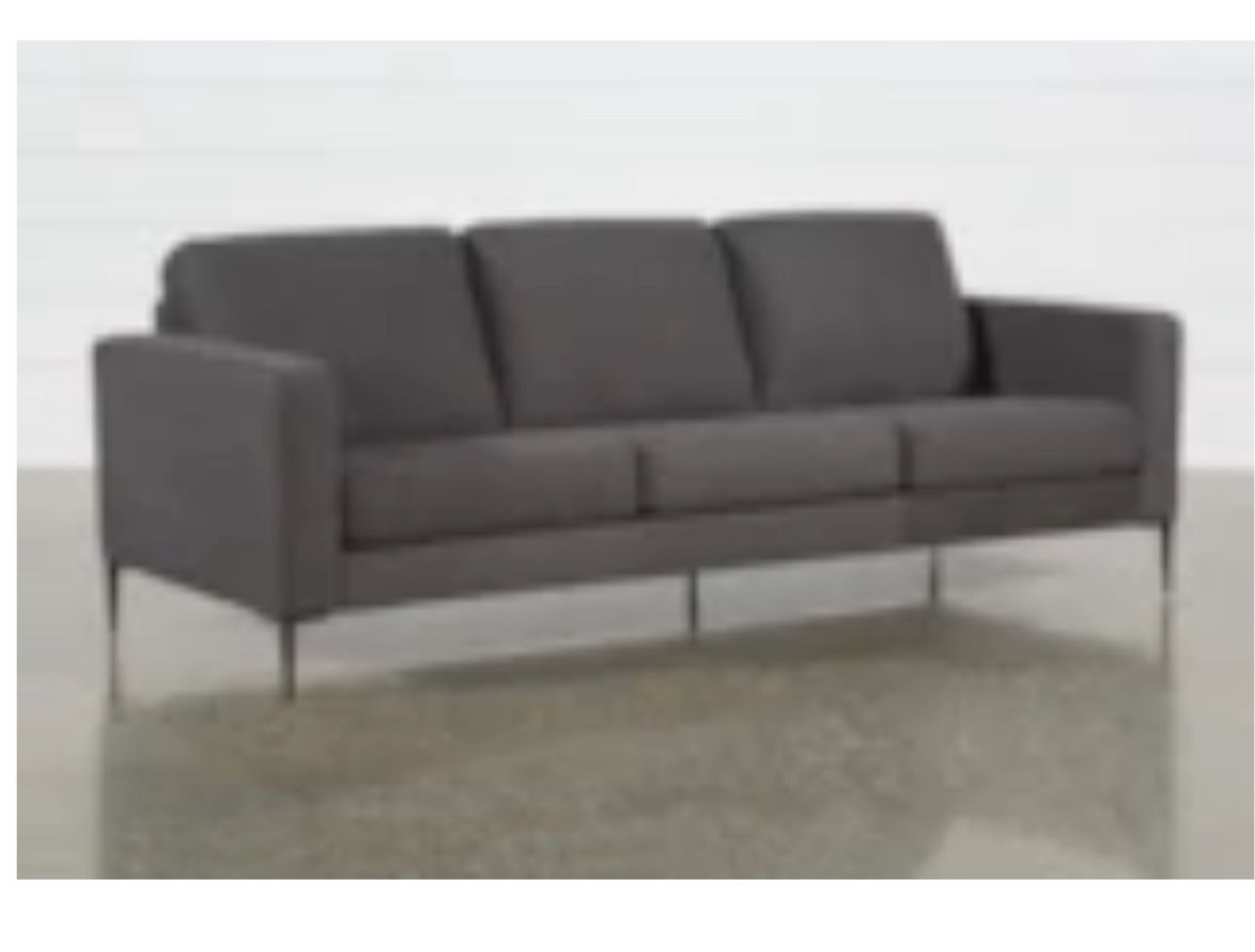 Set Of 2 Charcoal Couches