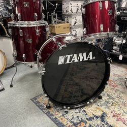 Tama Swingstar 4pc Red Drum Set