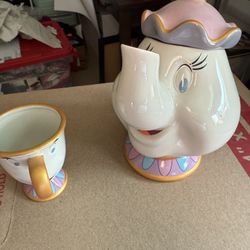 Disneys Mrs Potts And Chip