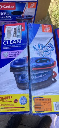 O-cedar double bucket Price Firm new in box