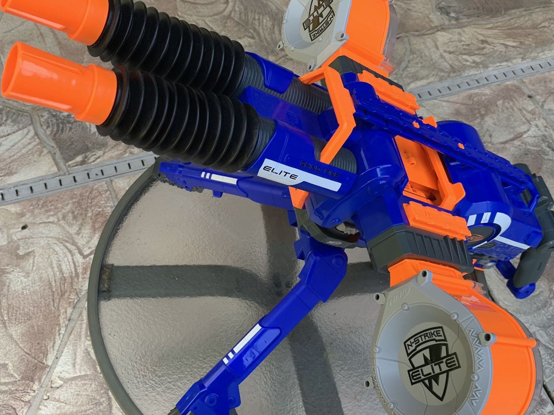 Nerf Rhino Fire-RARE DISCONTINUED COLOR!!! Worth 250+ Dollars