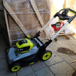 Ryobi 40v Brushless 21-in Cordless Battery Walk Behind Self Propelled Mower 