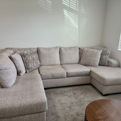 Ashley’s furniture like new sectional