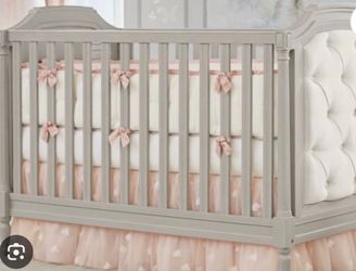Pottery Barn $250 Great Condition Baby Pottery Barn Blythe Crib With Matress Included; Cuna Con Colchon Incluido