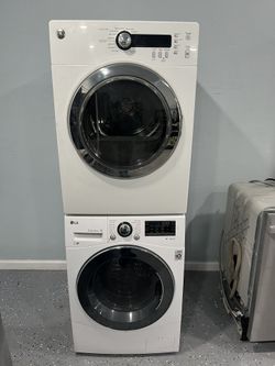 Washer LG And Dryer GE Electric 
