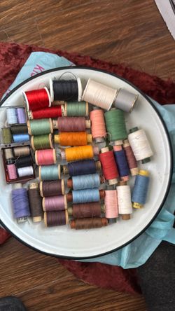 Lot Colored Treads for sewing clothes