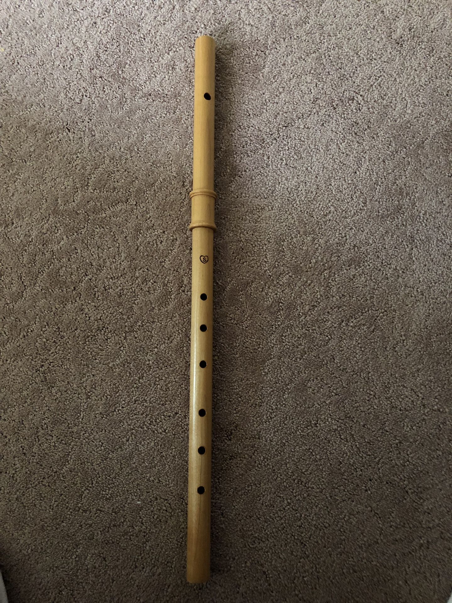 Specialty tenor maple flute; sweetheart