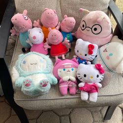 Pepa Pig & Family  And Kitty 