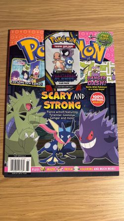 Pokémon Magazine with Trading Card Pack