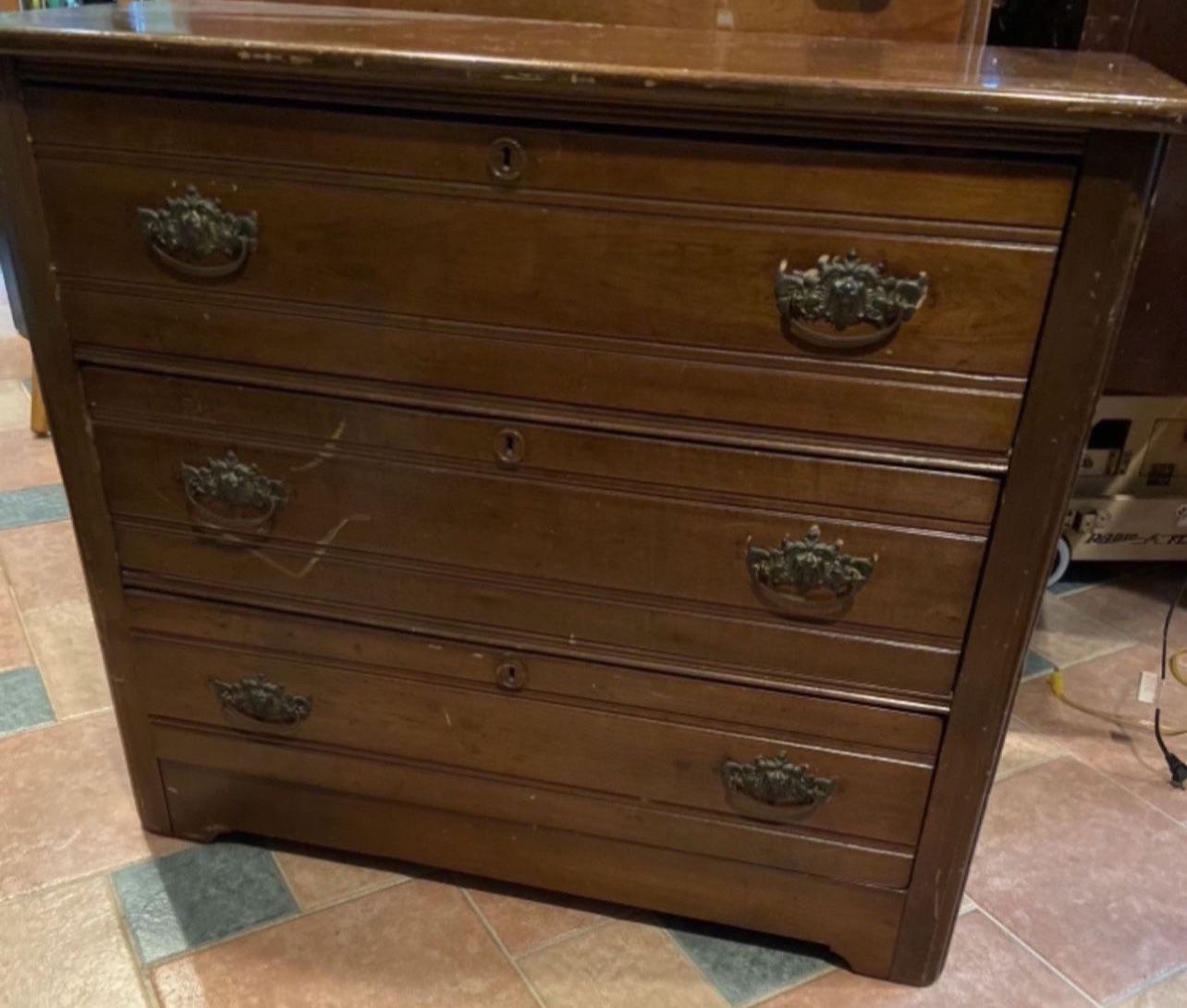 Beautiful Solid Cherry Wood Chest