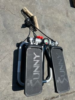 Stepper With Resistance Bands