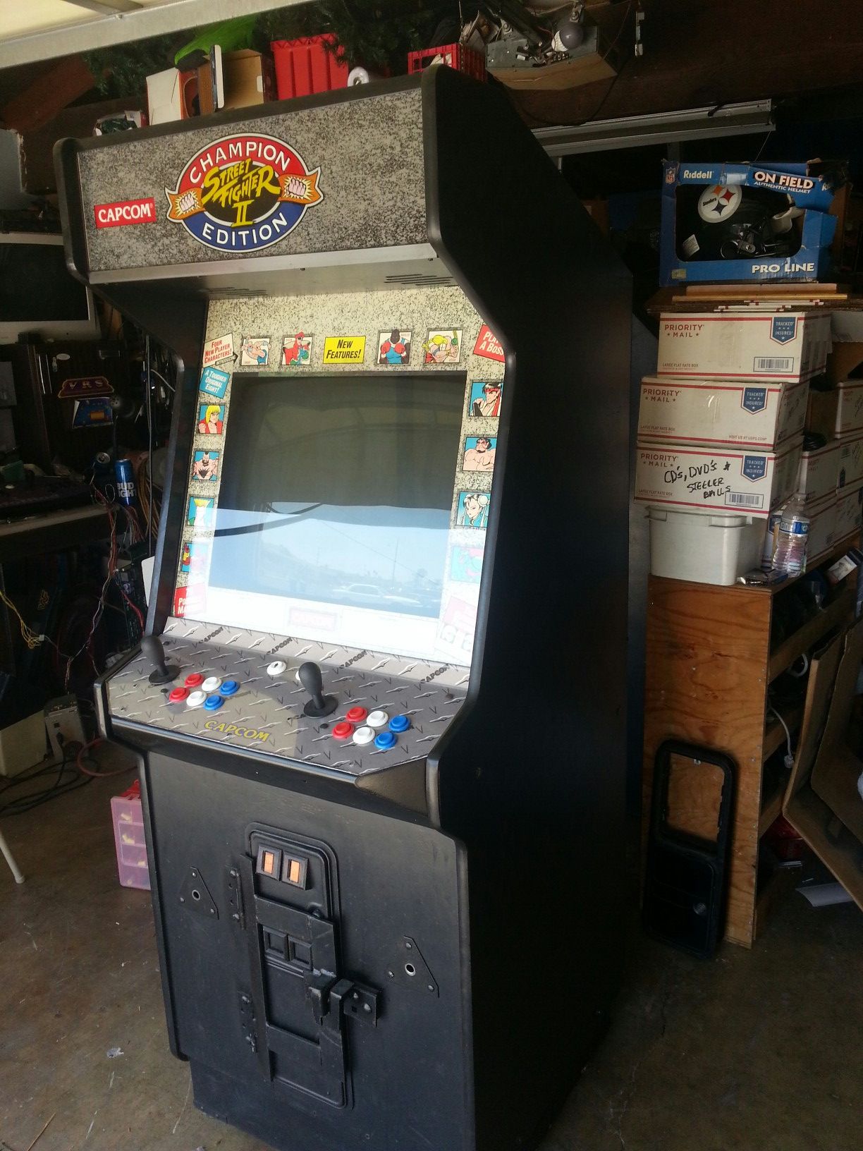 Street fighter arcade with 999 games Pandora box 5 works great