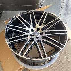 $1500 Curva Concepts C50 22x10.5 - 5x120 40MM Camaro Mustang Charger Challenger