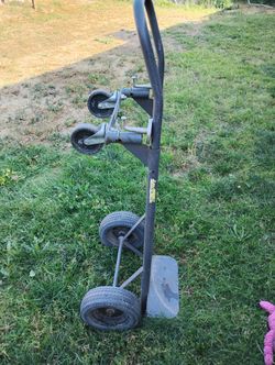 Dolly That Transforms Into A Push Cart