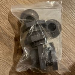 PVC Bulkhead Fitting And Plugs Rain Barrel Fish Tanks Aquarium 