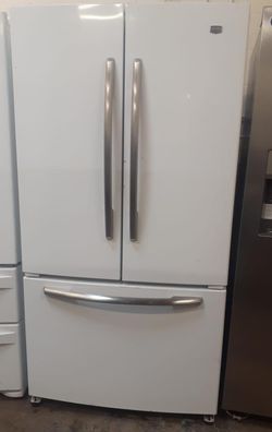 Maytag 3 Door White Fridge
