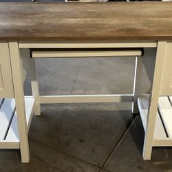 Sauder cottage road white computer desk